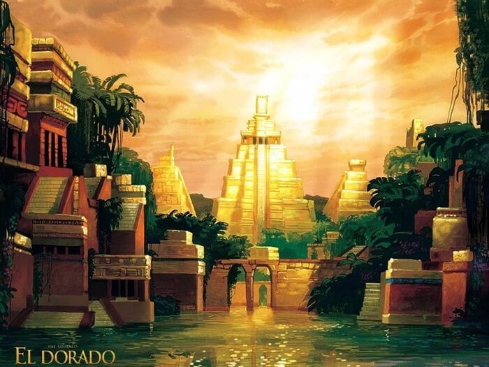 A lenda de El Dorado.