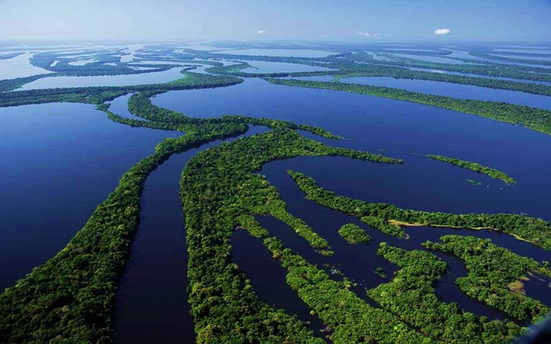 Arquipélago de Mariuá, no Parque Nacional do Jaú.