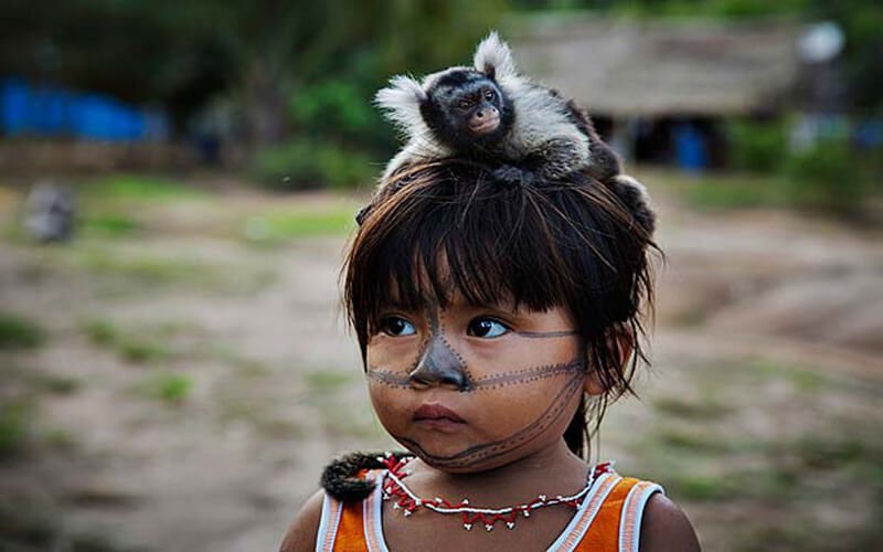 Pets das tribos indígenas