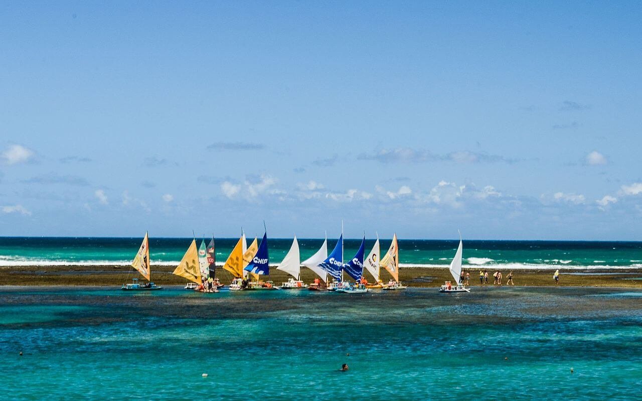 Melhores Praias de Pernambuco: Porto de Galinhas, em Ipojuca.