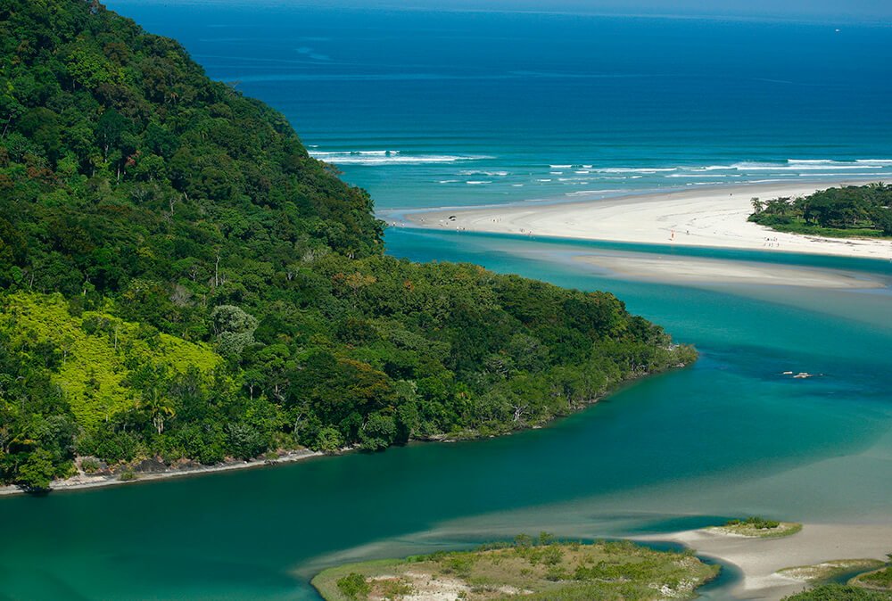 as melhores praias de São Paulo. Praia de Guaratuba.