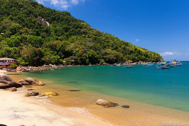 Praia de Picinguaba.