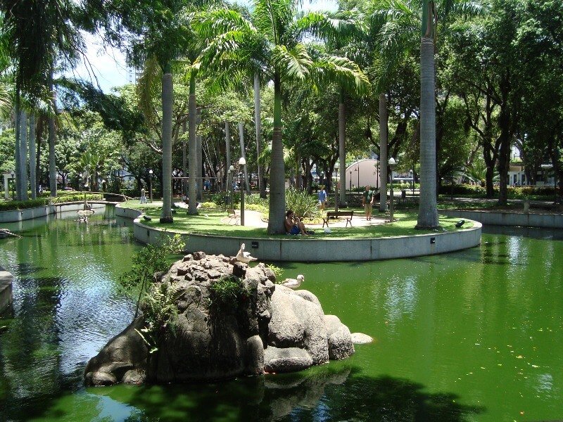 Parque Moscoso em Vitória