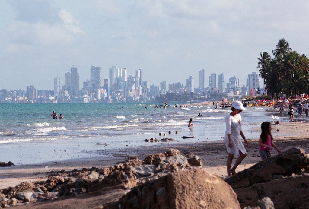 Praia do Poço em Cabedelo, Paraíba.