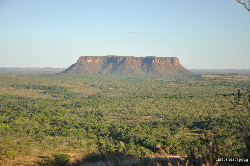 Morro do Chapéu na Chapada das Mesas