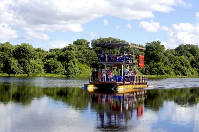 Turismo no Pantanal do Mato Grosso do Sul.