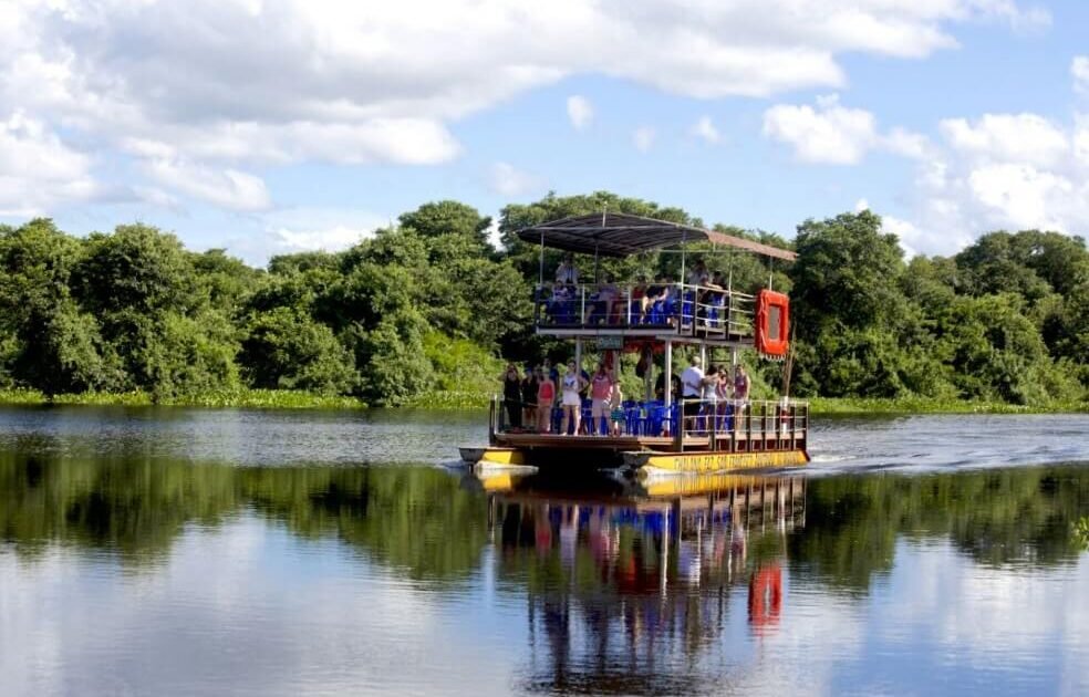 Turismo no Pantanal do Mato Grosso do Sul.