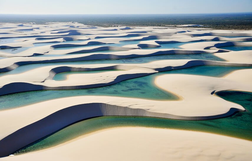 Lagoa Bonita nos Lençóis Maranhenses