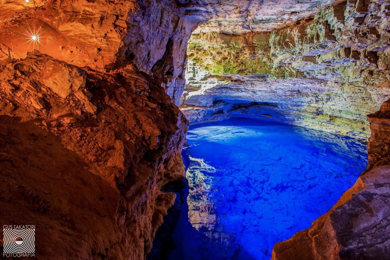 Poço Encantado em Itaetê na chapada diamantina