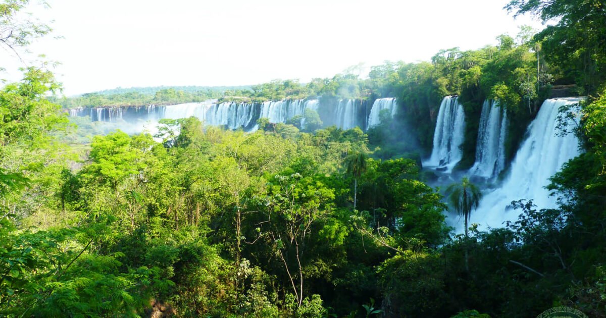 Cataratas do Iguaçu no circuito superior