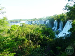 Cataratas do Iguaçu no circuito superior