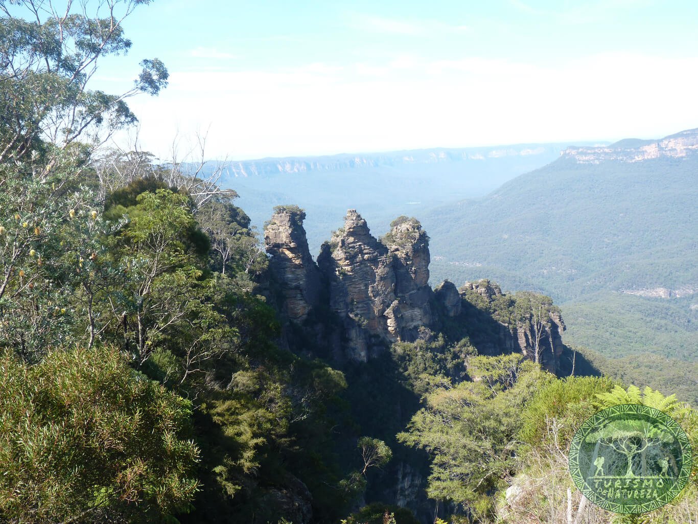 Blue Mountains, um parque incrível perto de Sydney.