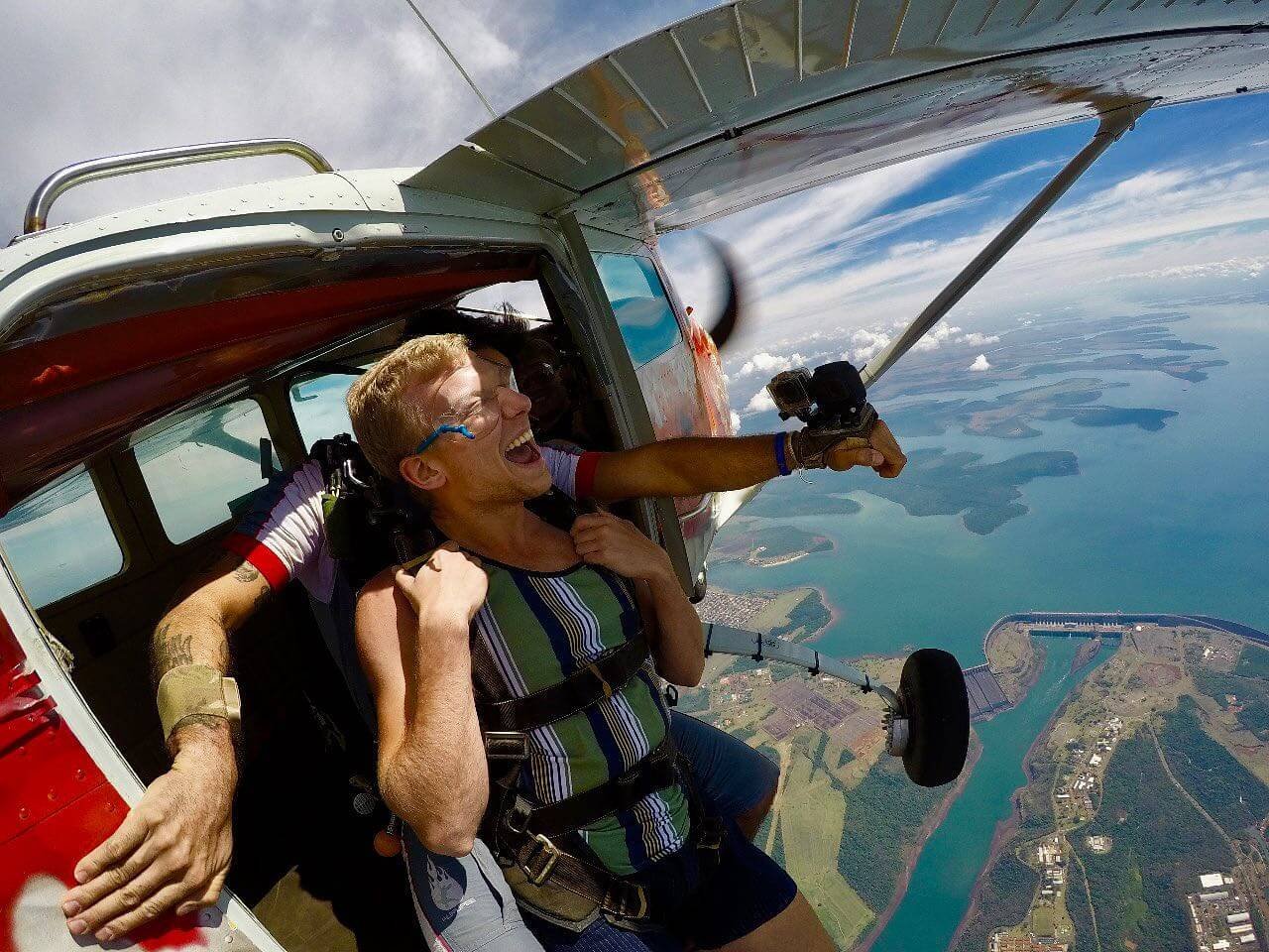 Skydive (Saltar de Paraquedas) em Foz do Iguaçu