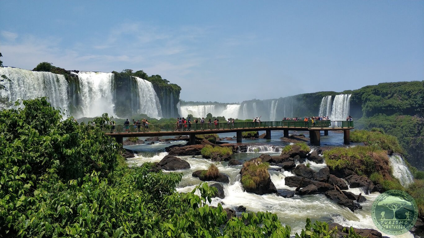 Cataratas do Iguaçu no lado Brasileiro