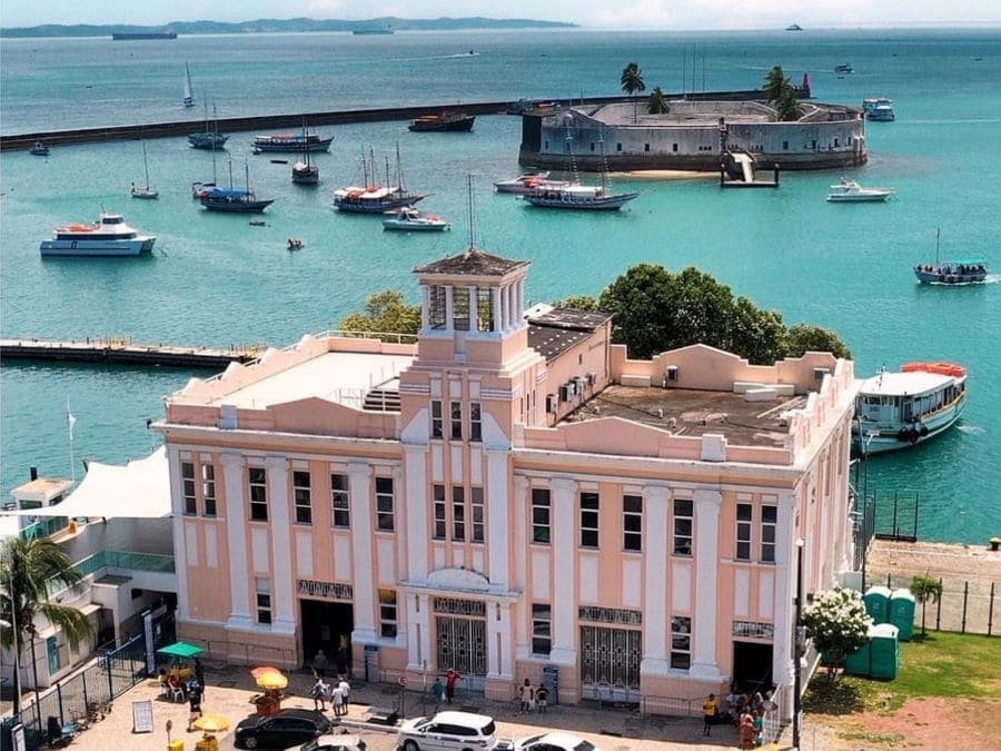 O que fazer na Ilha dos Frades.Terminal Turístico Náutico da Bahia