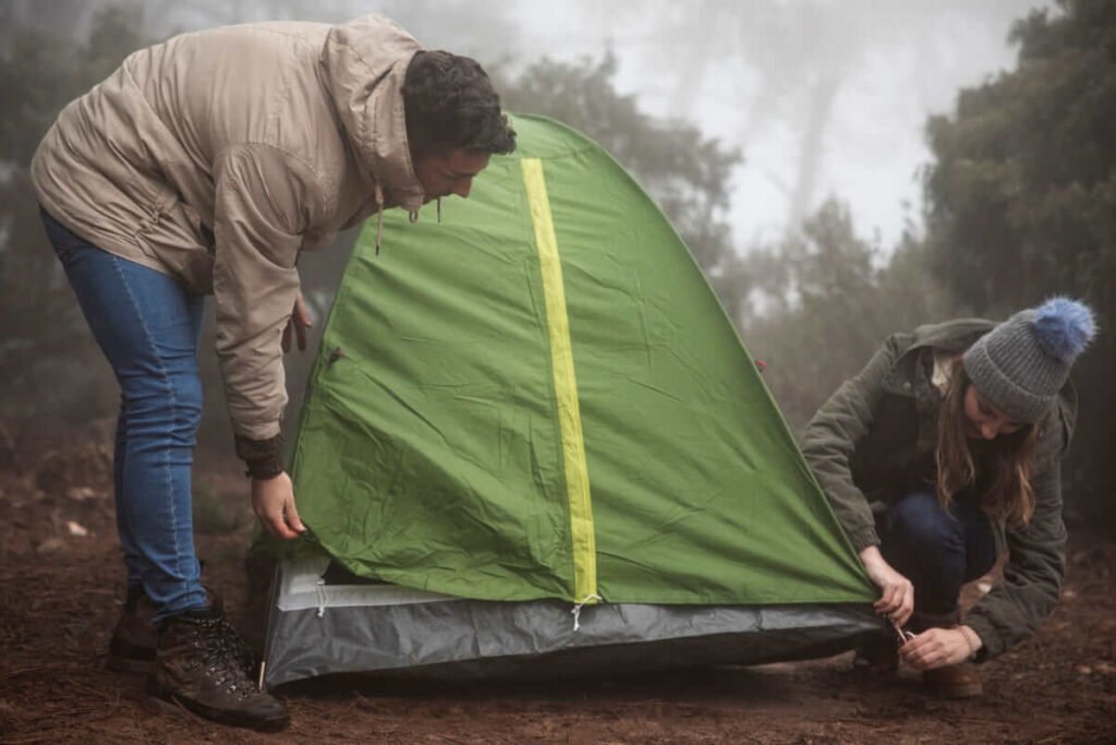 Acampar com segurança