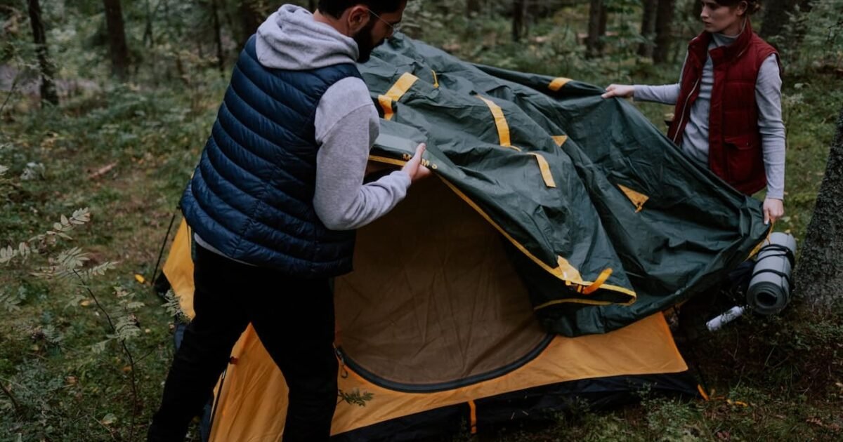 Como montar uma barraca de acampamento