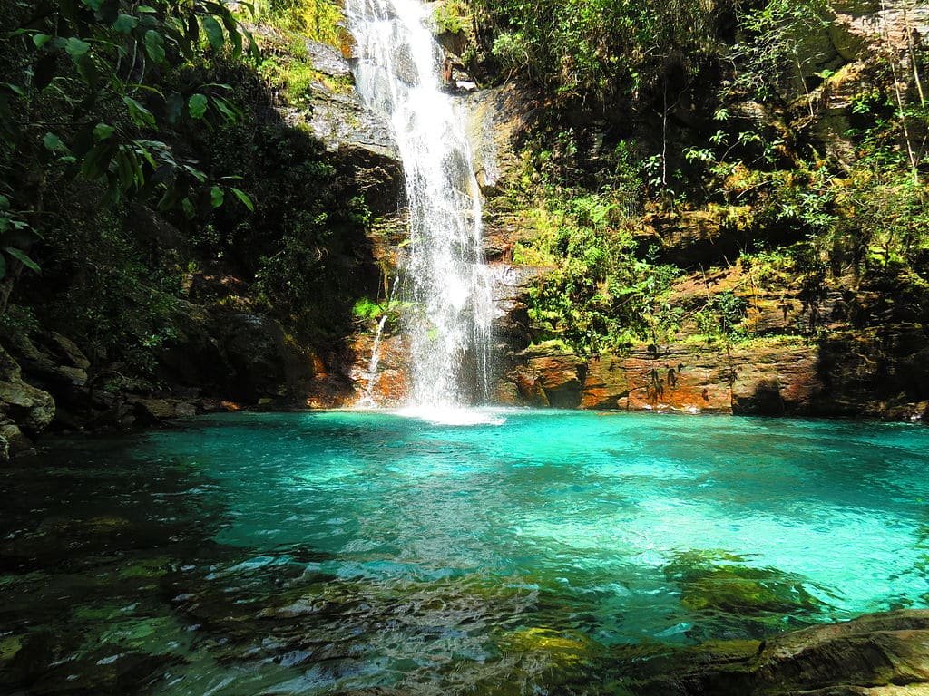 O que fazer em Cavalcante: Cachoeira Santa Bárbara.