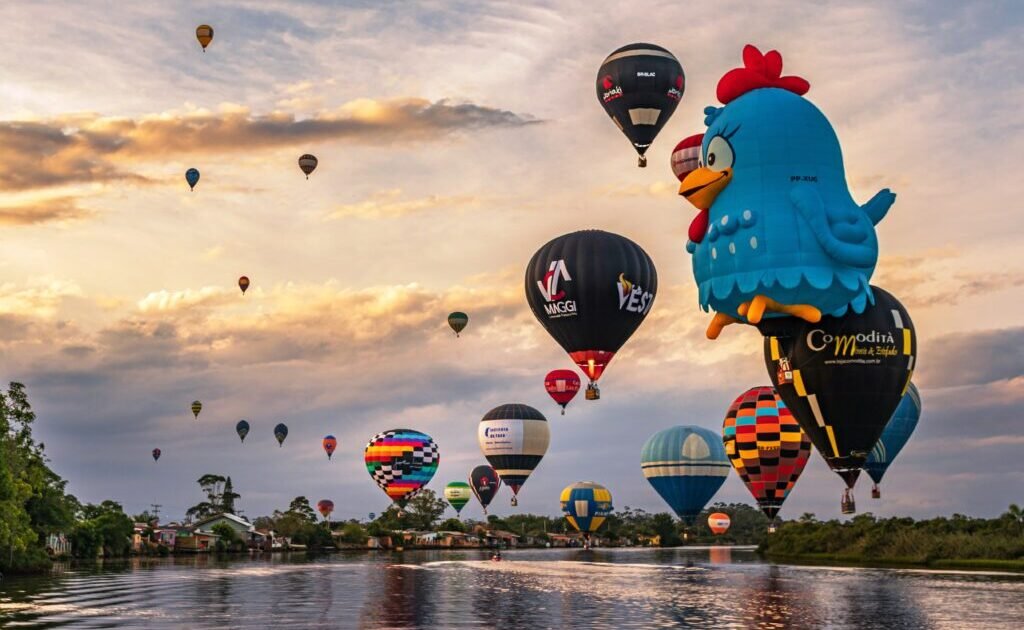 Conheça maior festival de balonismo da América Latina em Torres