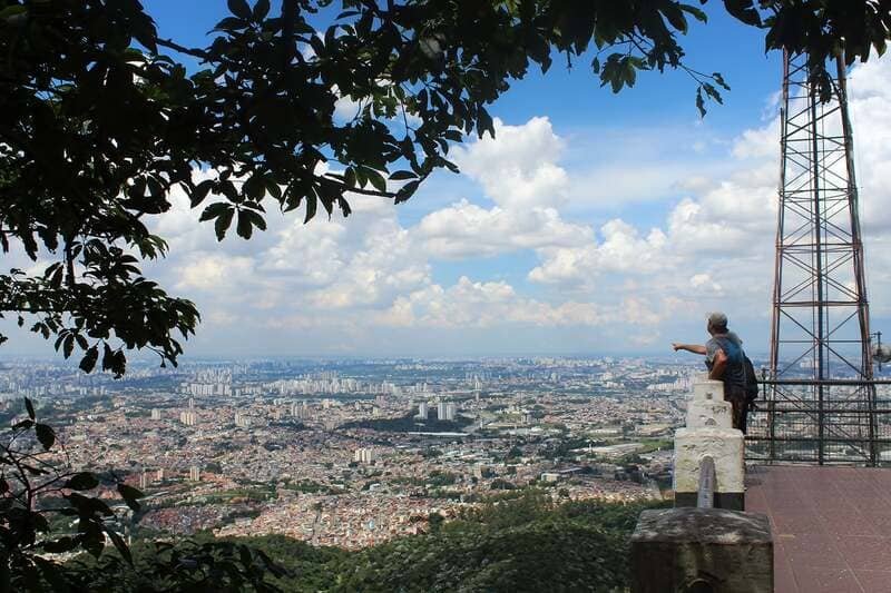 Mirante do Pico do Jaraguá.