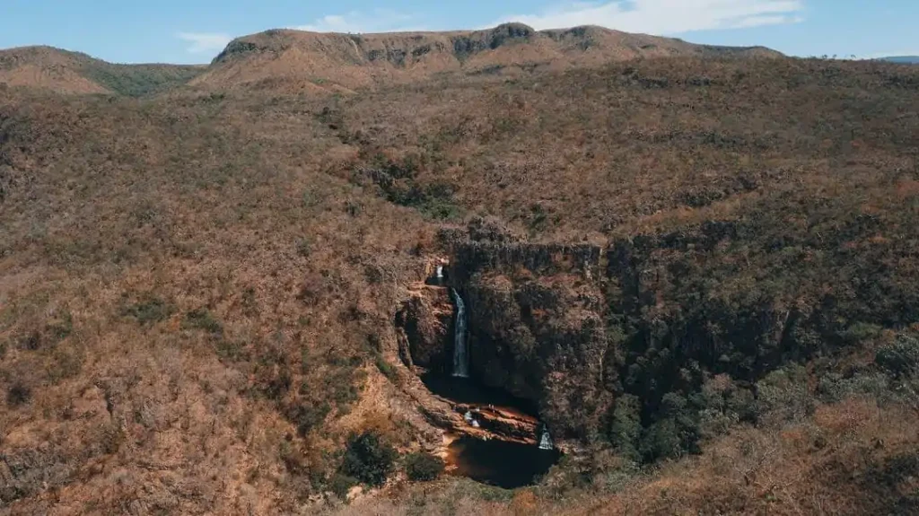 Things to do in São João d'Aliança: Monkey Waterfalls Complex.