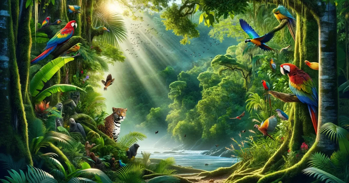 facts about the amazon jungle