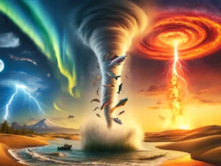 Fenômenos meteorológicos raros e onde ocorrem