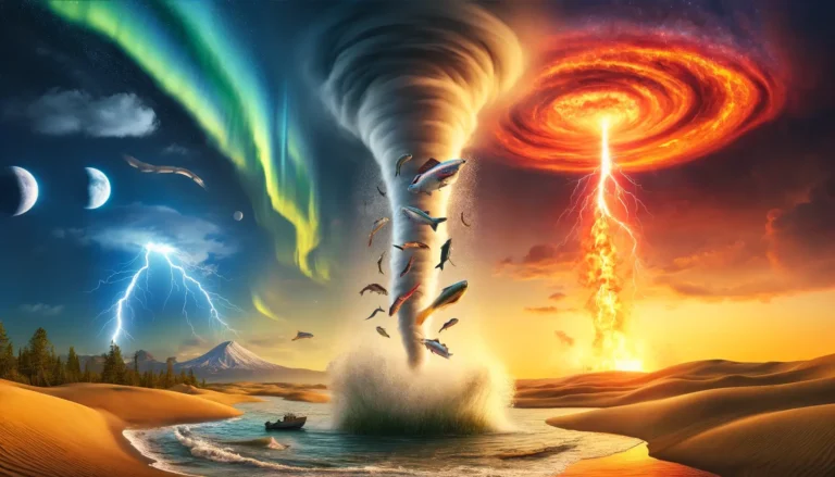 Fenômenos meteorológicos raros e onde ocorrem