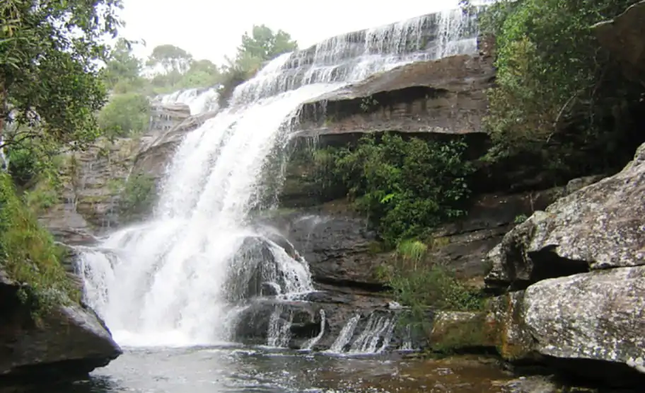 Cachoeira das Andorinhas. Foto: Prefeitura de Jaguariaíva.